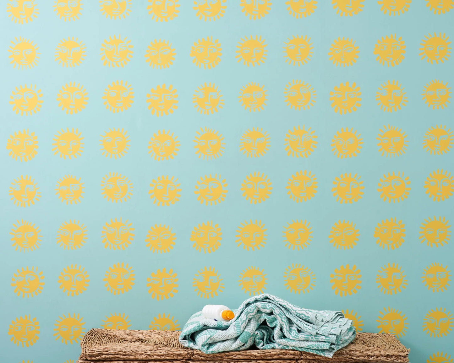 Sunne Wallpaper | Bright Day Stoff Studios