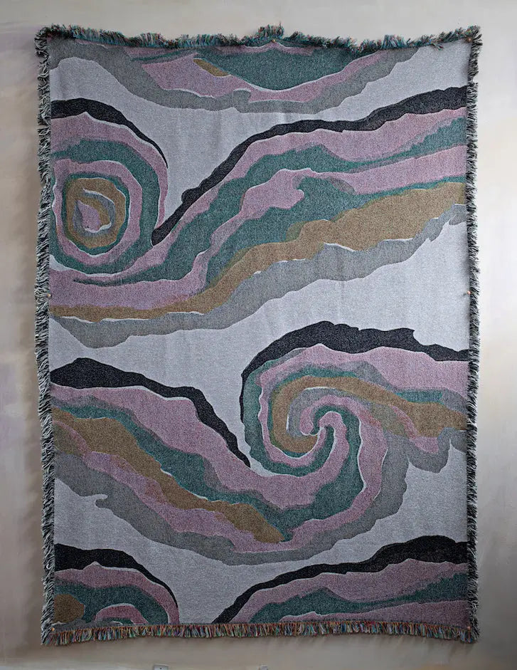 Swirls Blanket Print~Sisters