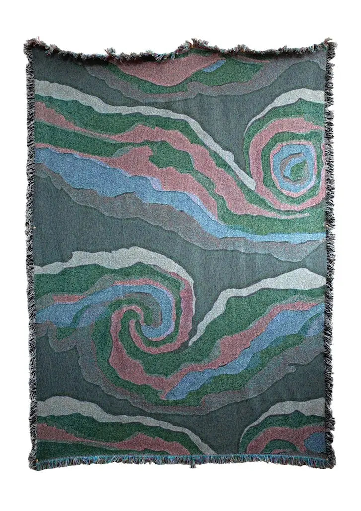 Swirls Blanket Print~Sisters