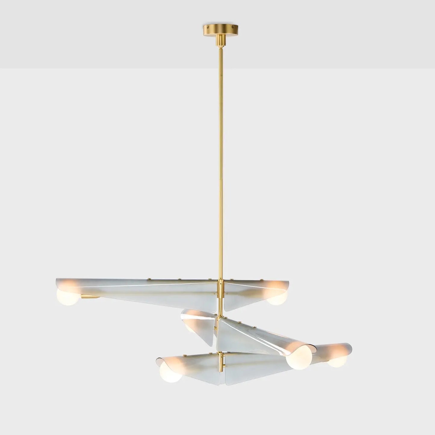 Sycamore Chandelier 3 Tiers in Dawn Grey Tala