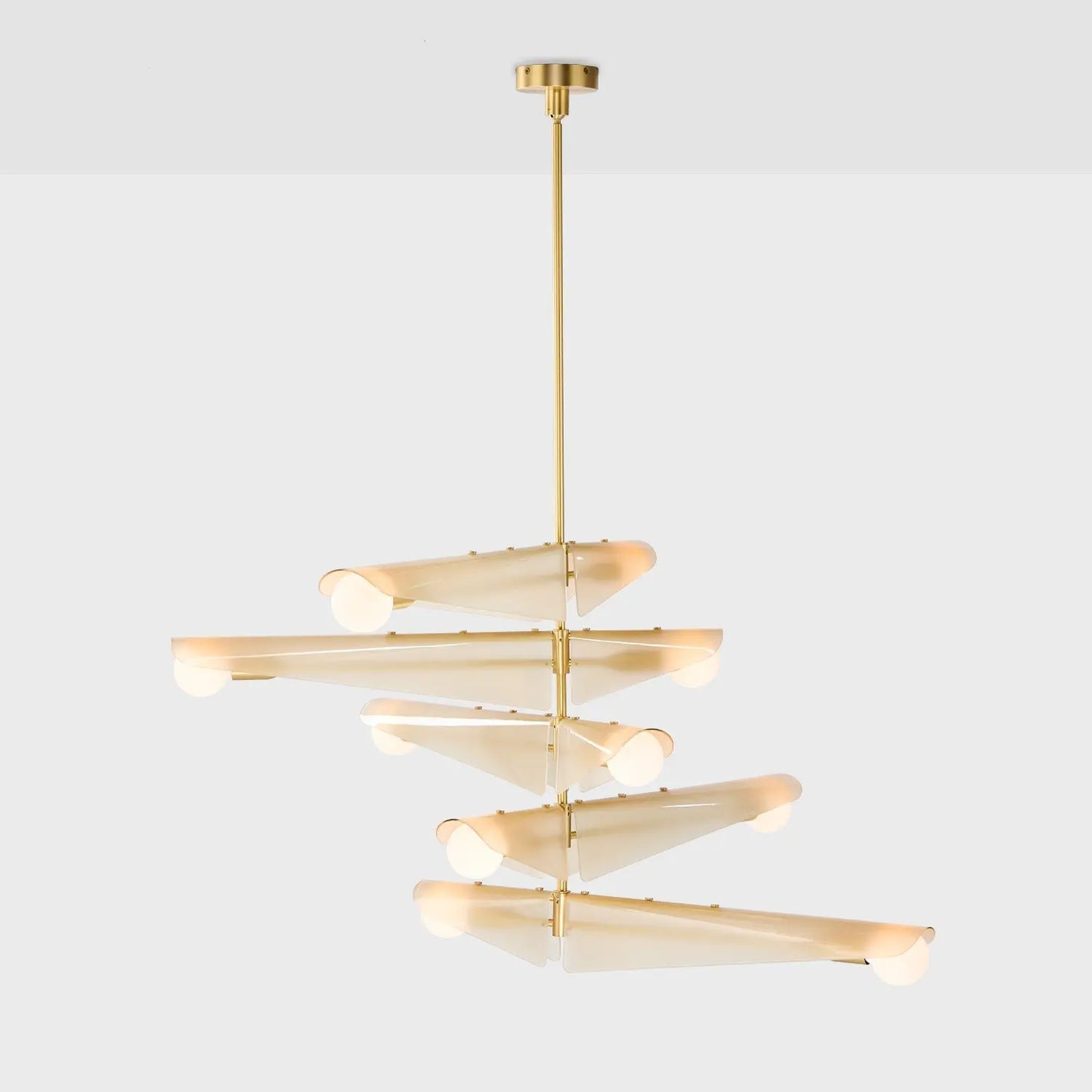 Sycamore Chandelier 5 Tiers in Dusk Pink Tala
