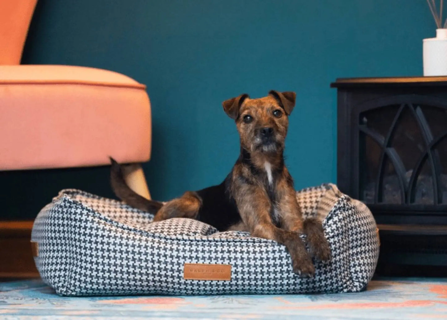 THE KENSINGTON | LUXURY HOUNDSTOOTH BED Ralph & Co