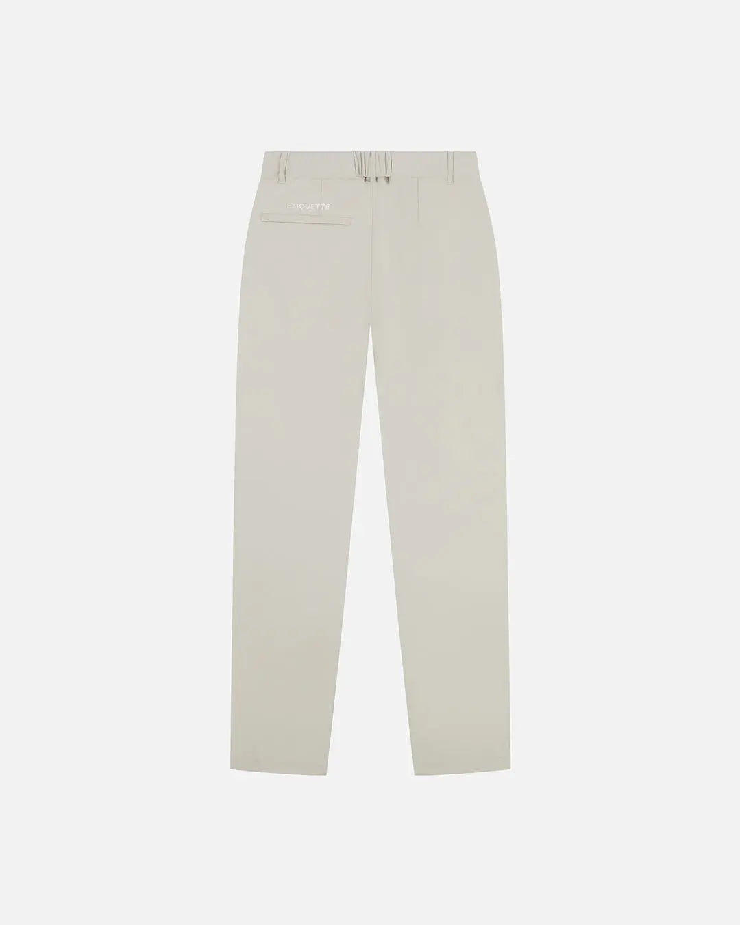 Tailored 4 Way Stretch Pant - Light Grey Etiquette