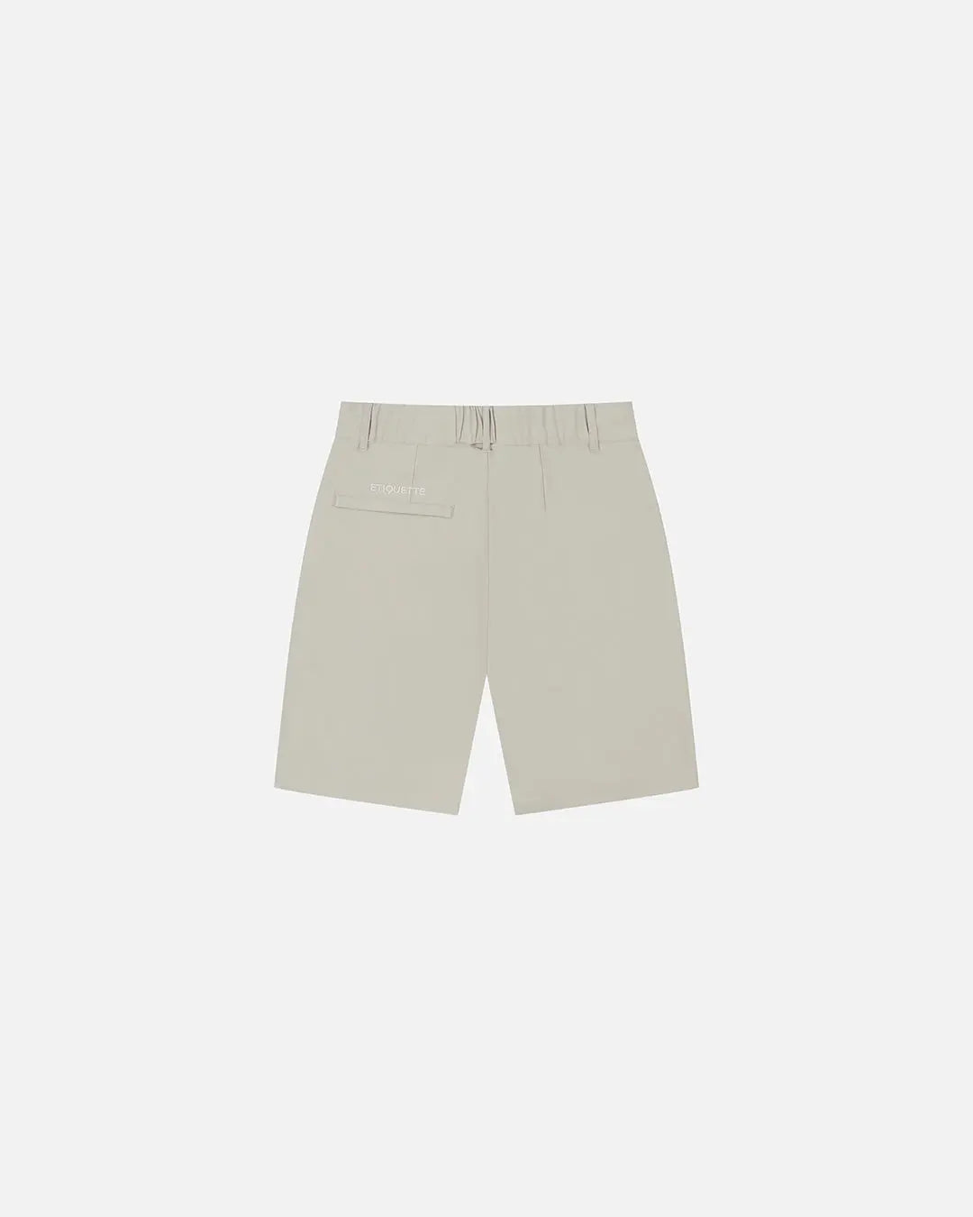 Tailored 4 Way Stretch Short - Grey Etiquette
