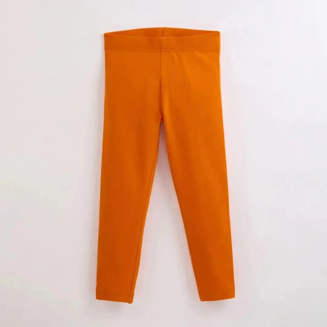 Tangelo Orange Kids Organic Leggings ScandiBugs