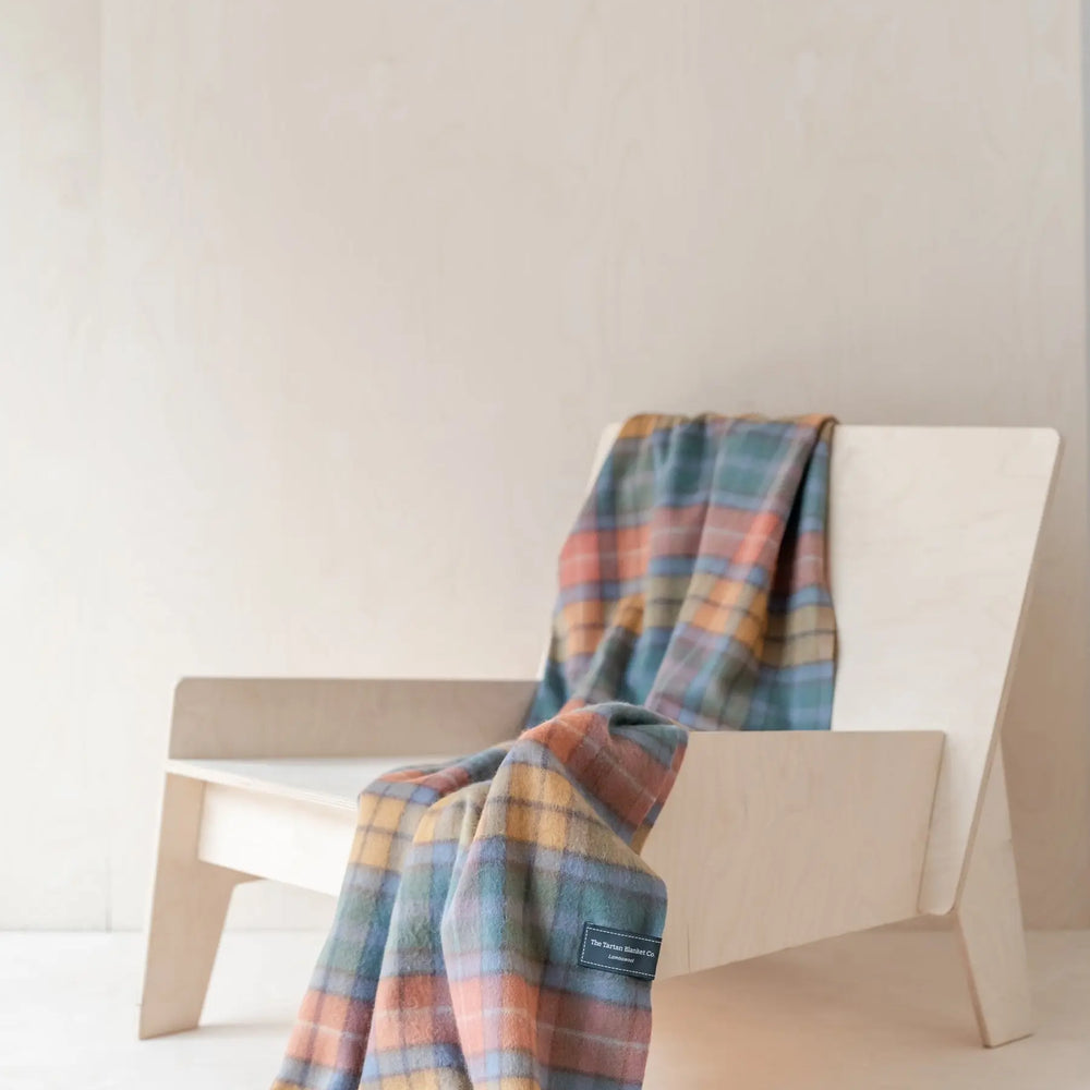 Tartan Small Lambswool Blanket TartanBlanketCo