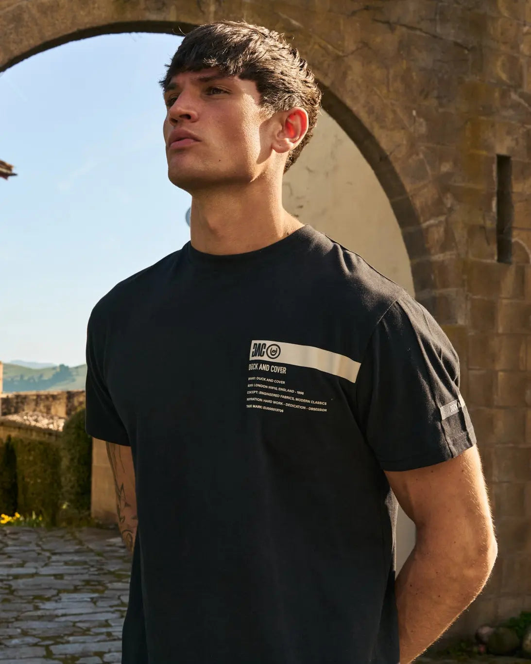 Tatick T-Shirt Black Duck and Cover