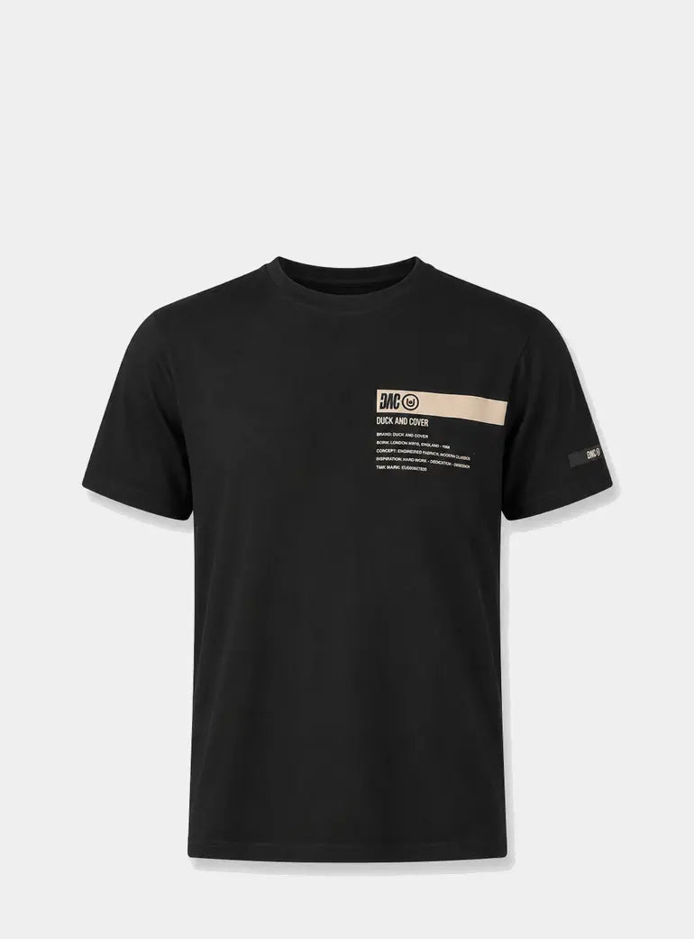 Tatick T-Shirt Black Duck and Cover