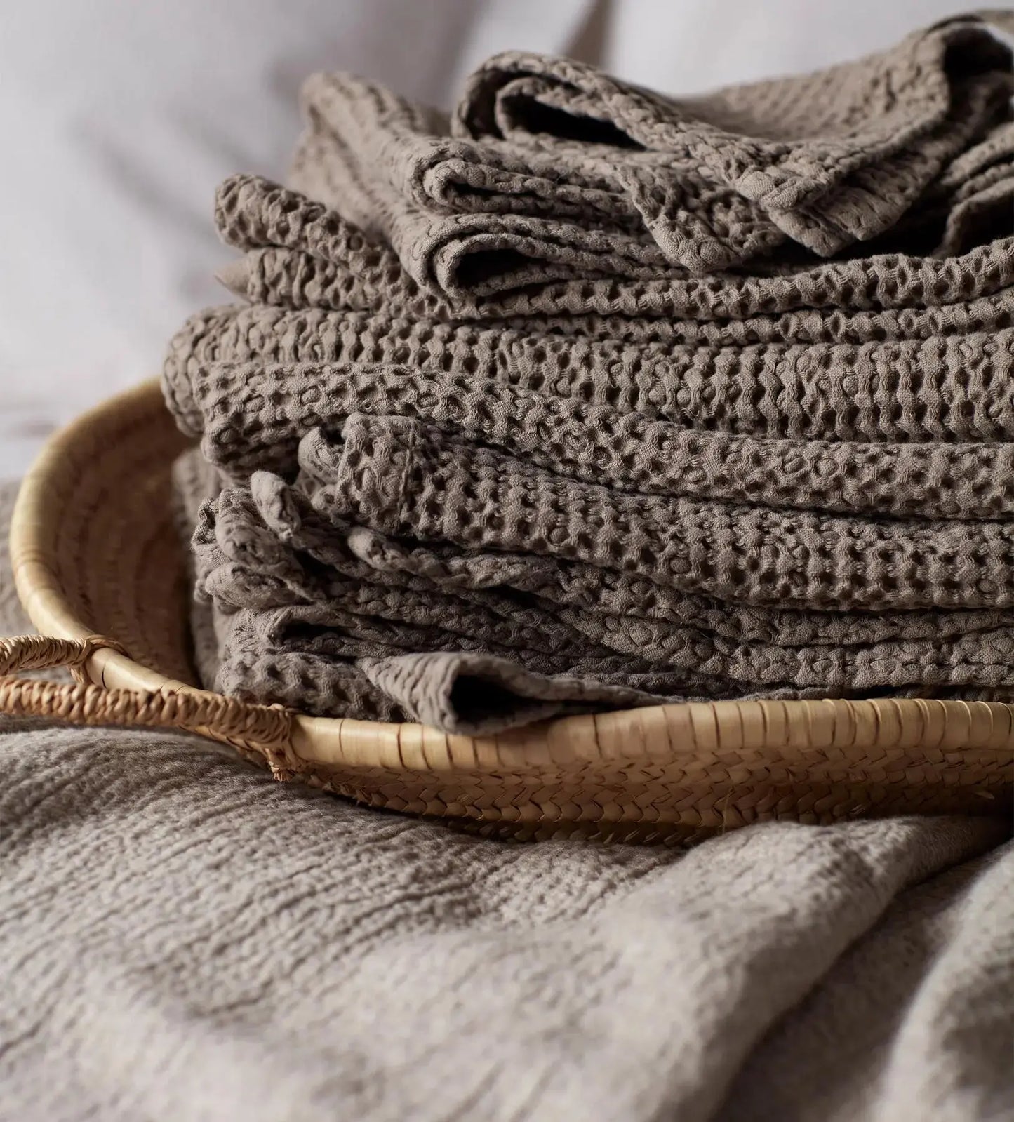 100% Cotton Waffle Towels The Secret Linen Store
