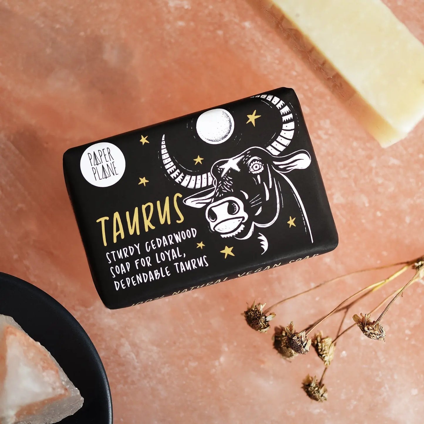 Taurus Star Sign Zodiac Bar - Natural and Vegan Horoscope Soap Paper Plane