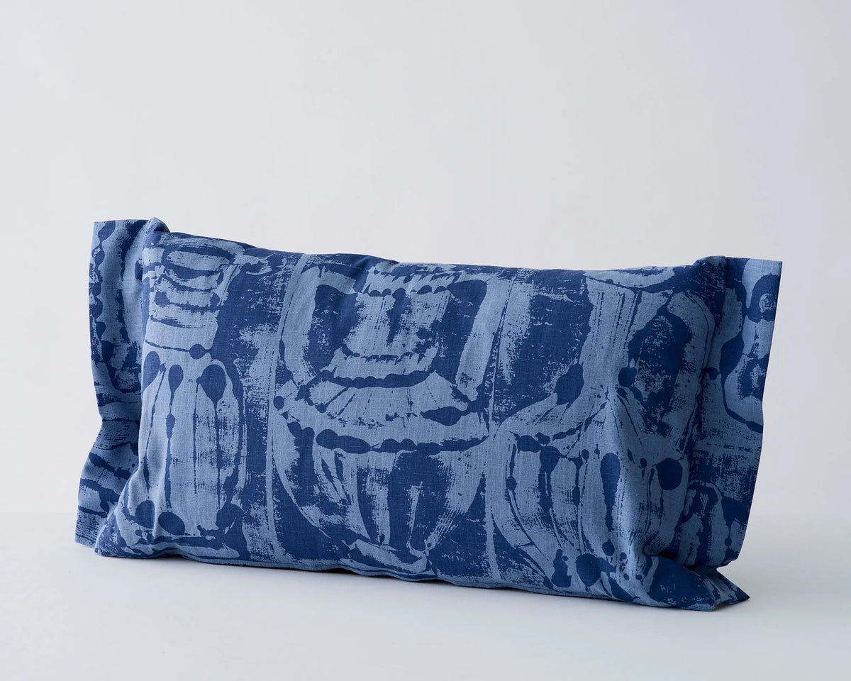 Taverna Bolster | Blue on Blue Stoff Studios