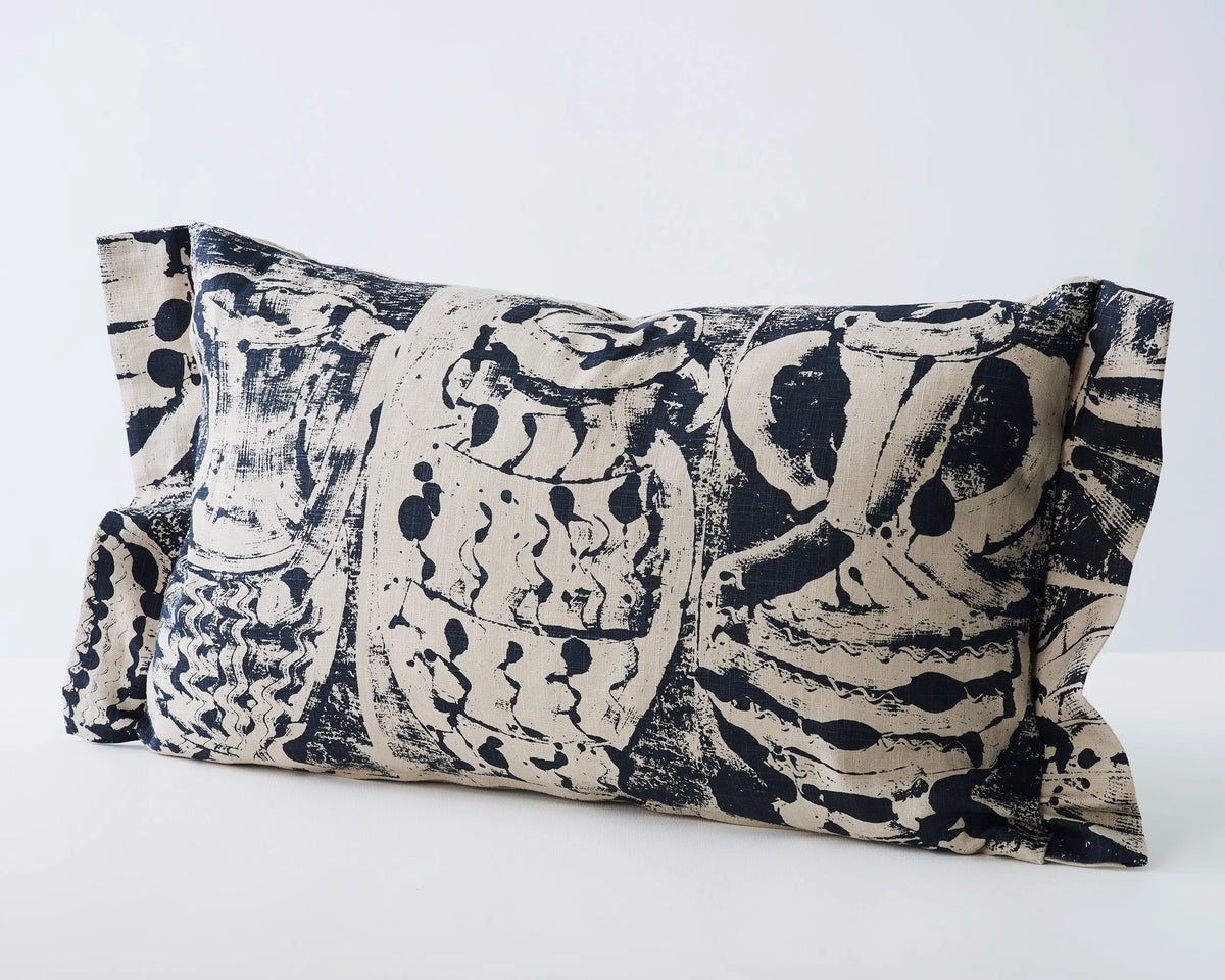 Taverna Bolster | Navy Stoff Studios