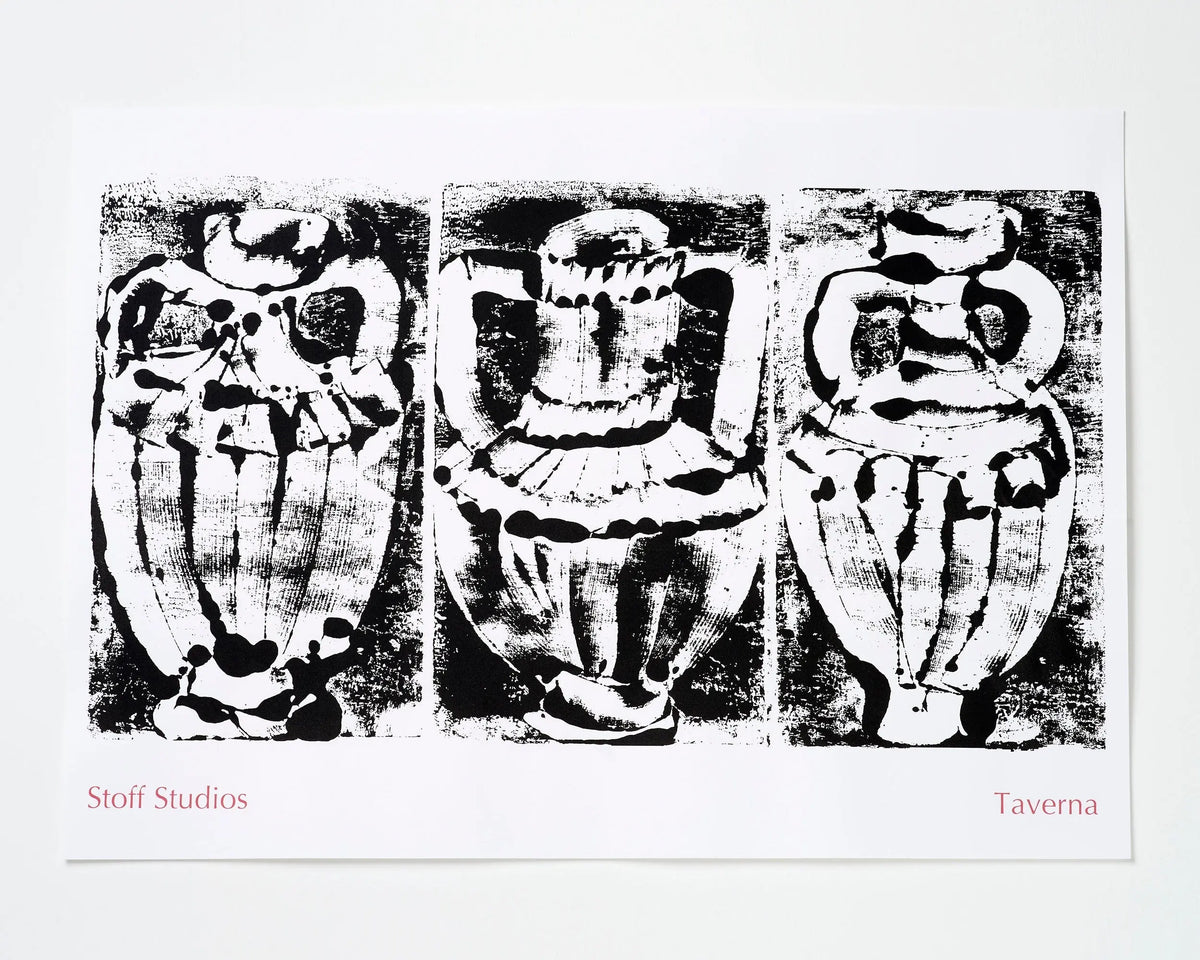 Taverna Print | Mono Stoff Studios