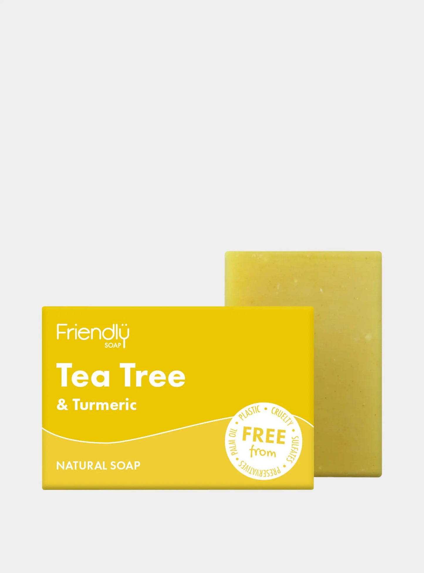 Tea Tree & Turmeric Natural Soap Friendly Soap