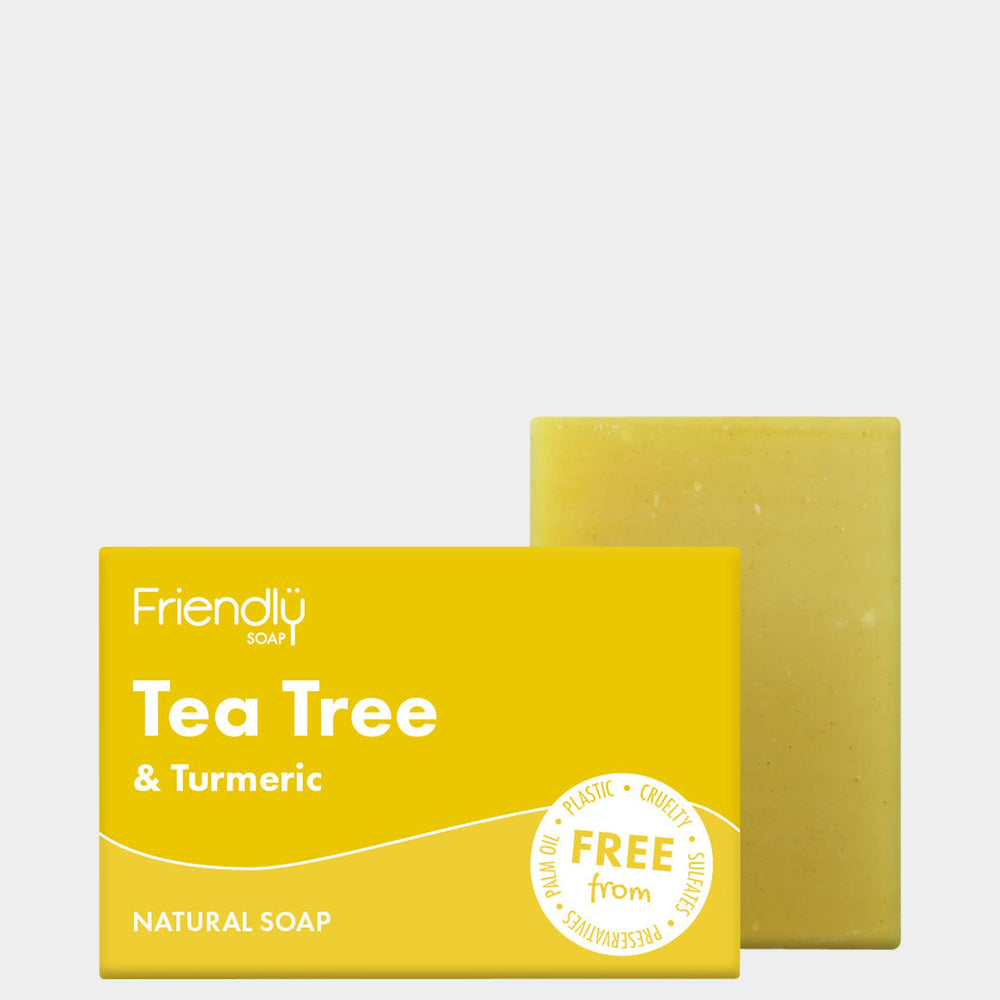 Tea Tree & Turmeric Natural Soap Friendly Soap
