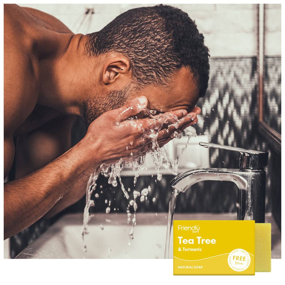 Tea Tree & Turmeric Natural Soap Friendly Soap