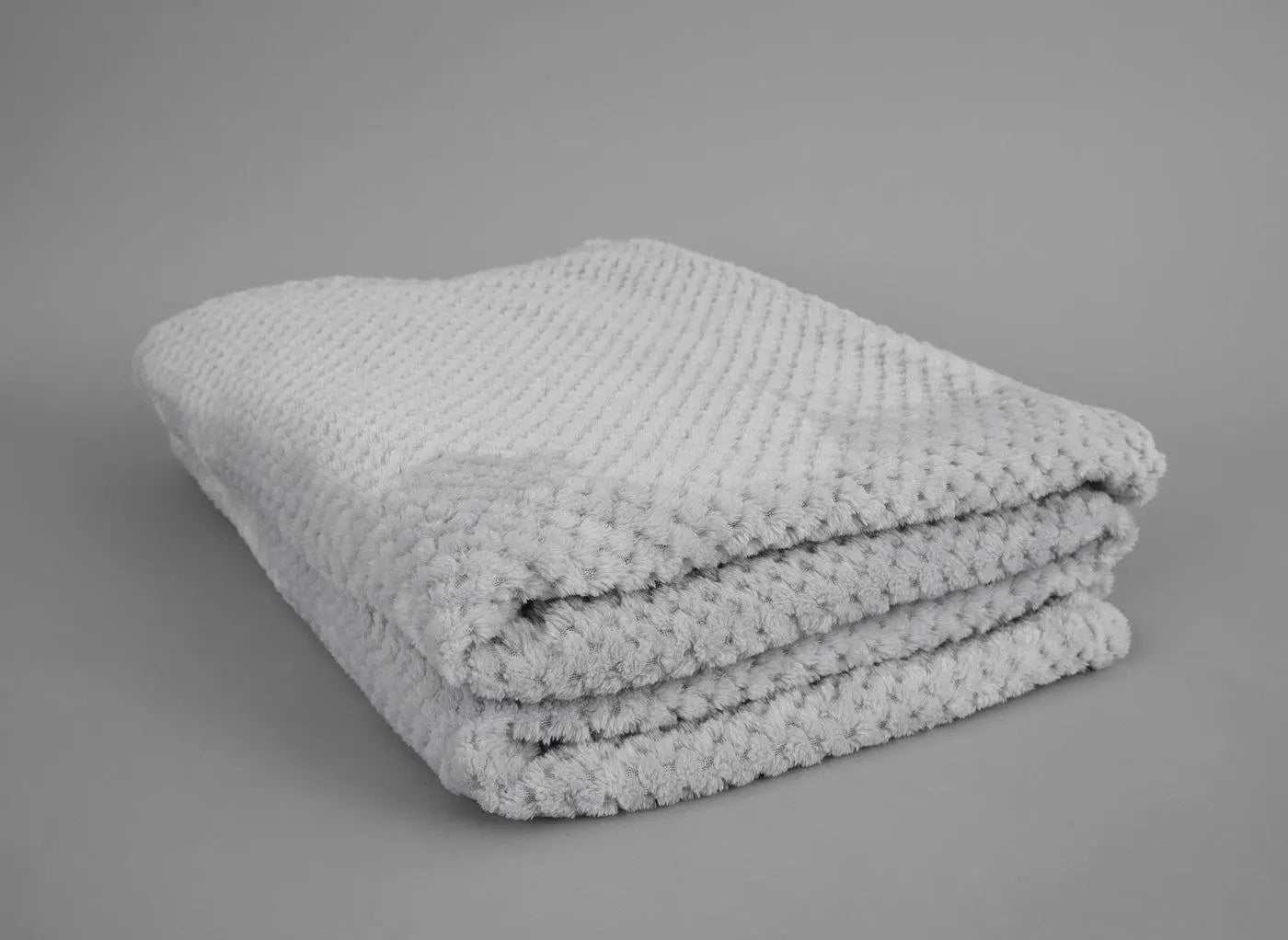 Team GB Waffle Blanket - Grey Dreams