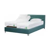 Genoa Adjustable Massage Bedstead Sundance Light Blue – Luxury Bed