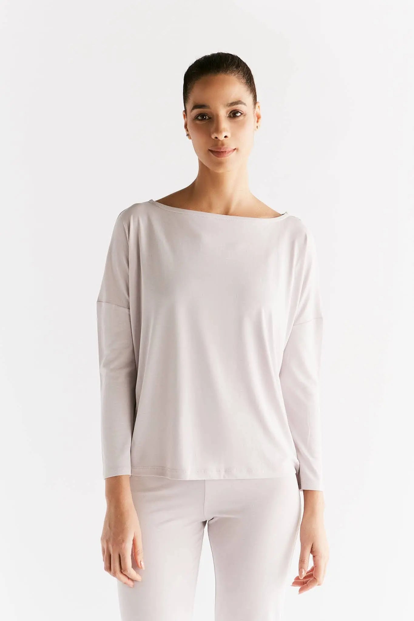 Tencel Active Yoga Long Sleeve Shirt Earth Wardrobe