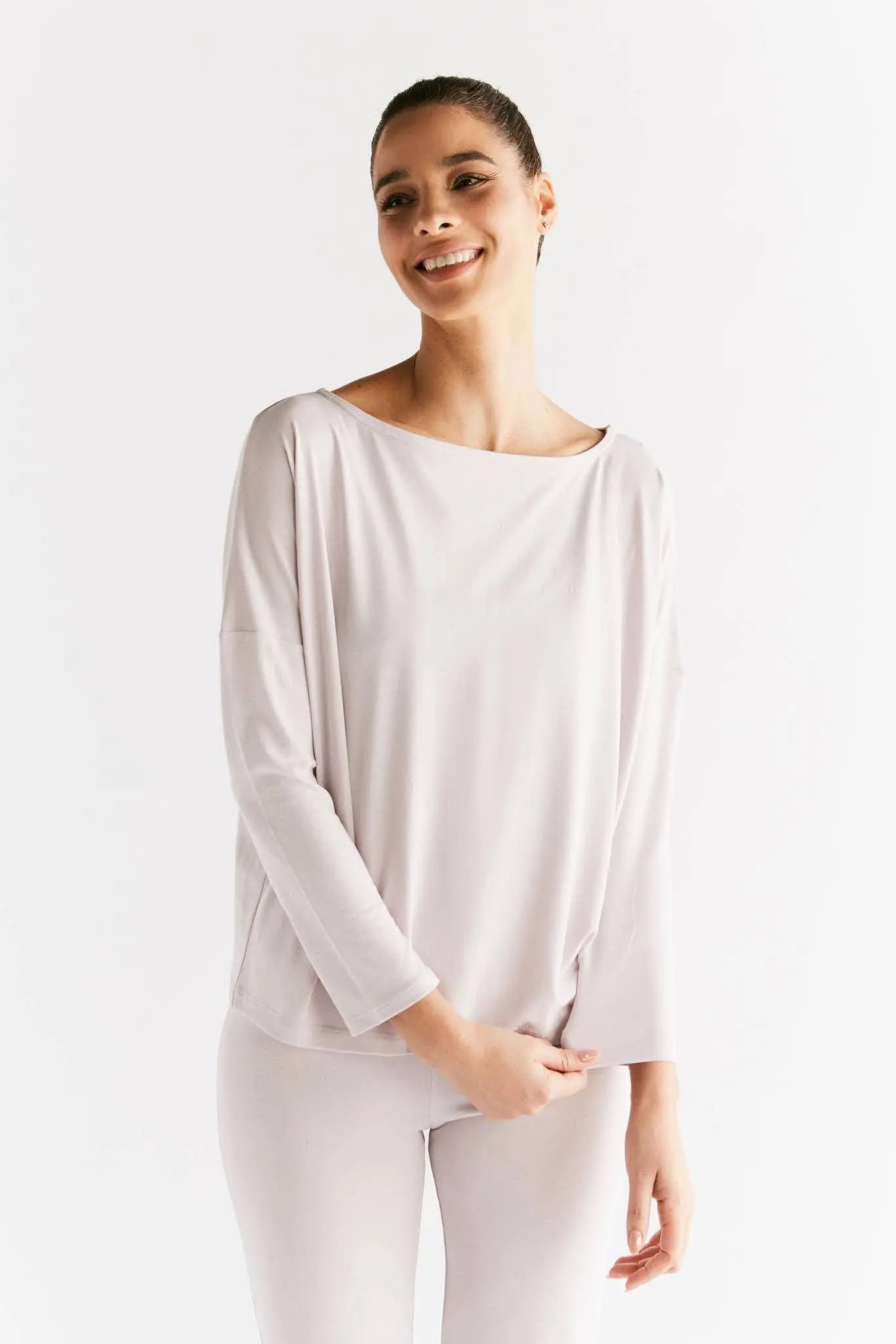 Tencel Active Yoga Long Sleeve Shirt Earth Wardrobe