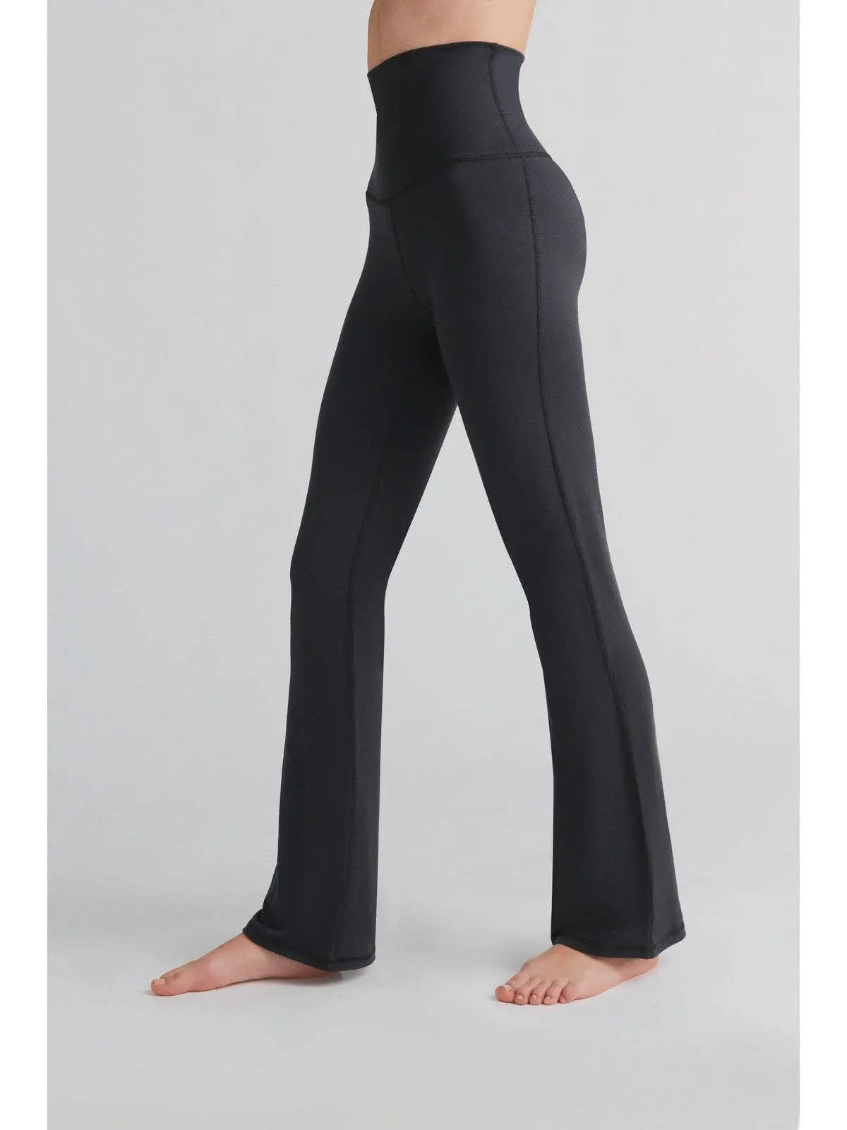 Tencel Flared Leggings: Womens Earth Wardrobe