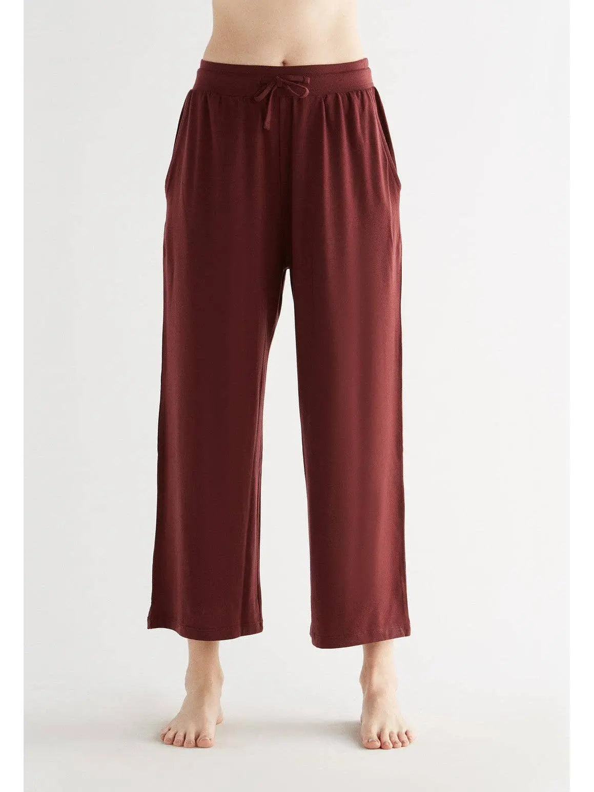 Tencel Wide Leg Trousers: Womens Earth Wardrobe