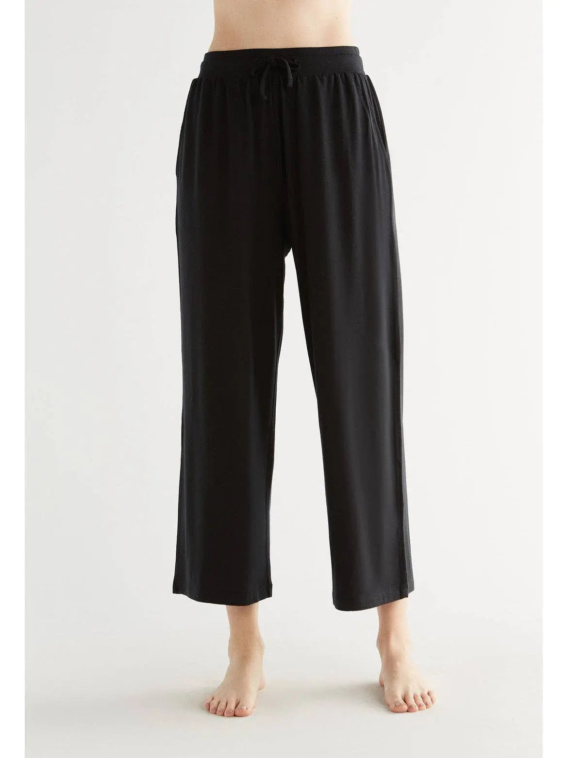 Tencel Wide Leg Trousers: Womens Earth Wardrobe
