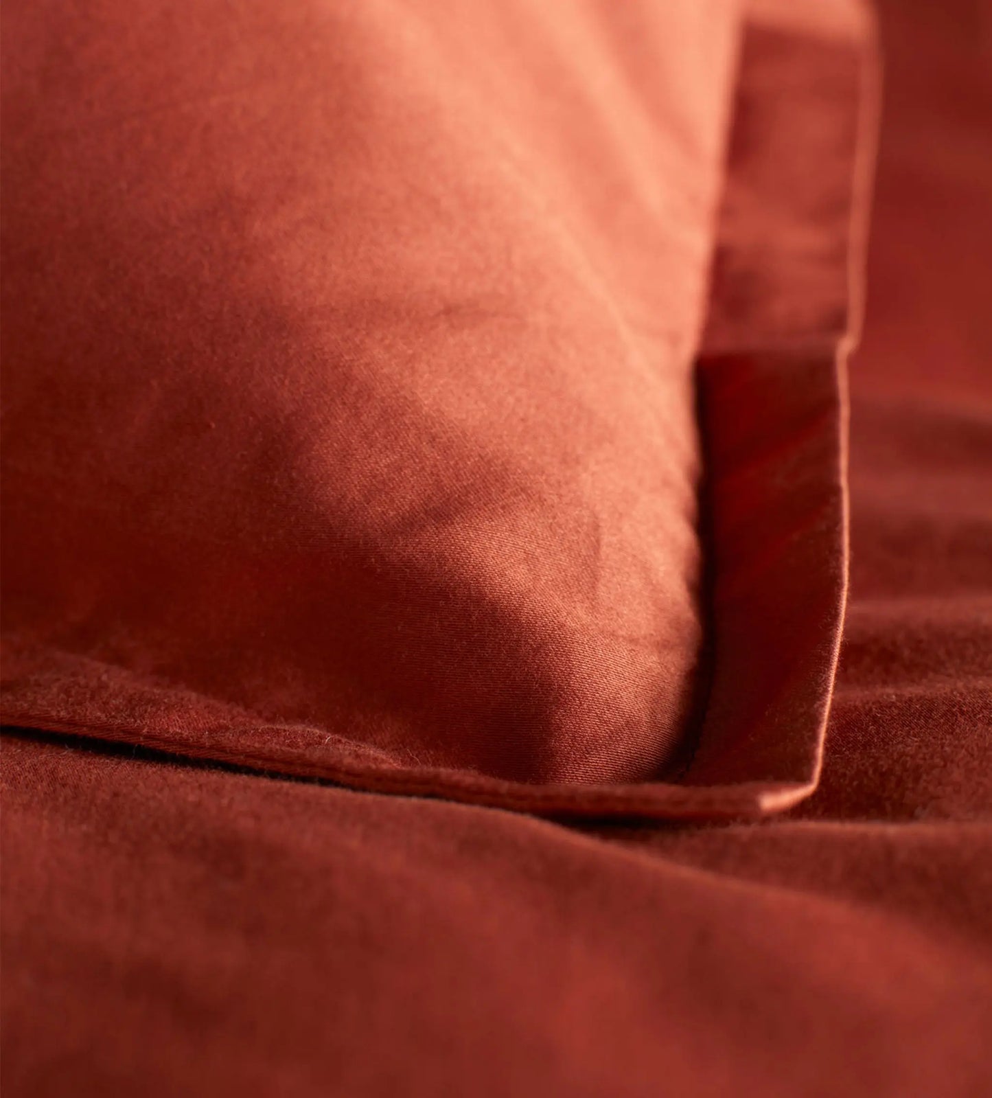 Terracotta Super Soft 100% Cotton Oxford Pillowcase The Secret Linen Store