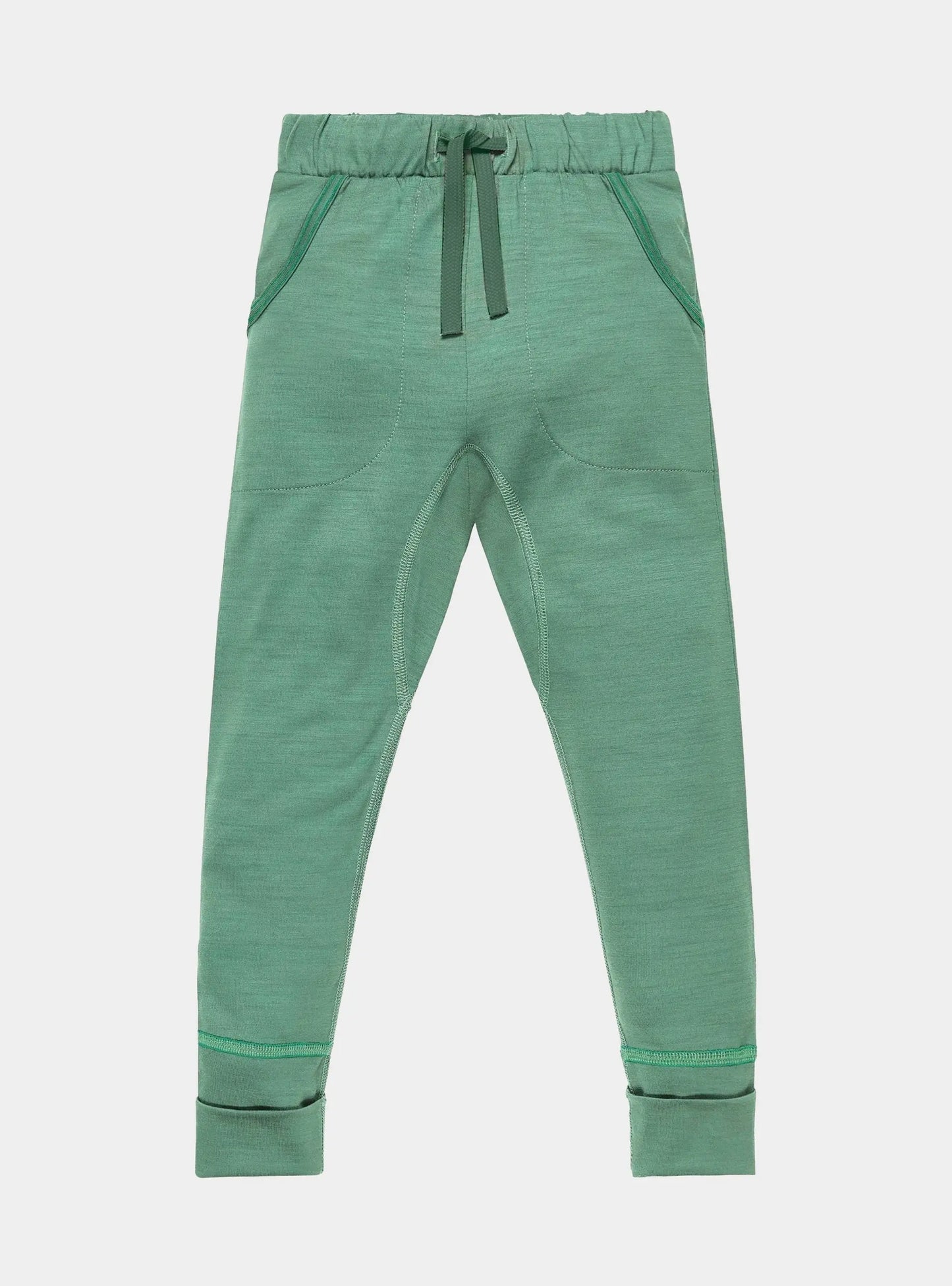 The 24 Hour Trouser, Emerald Green Smalls Merino