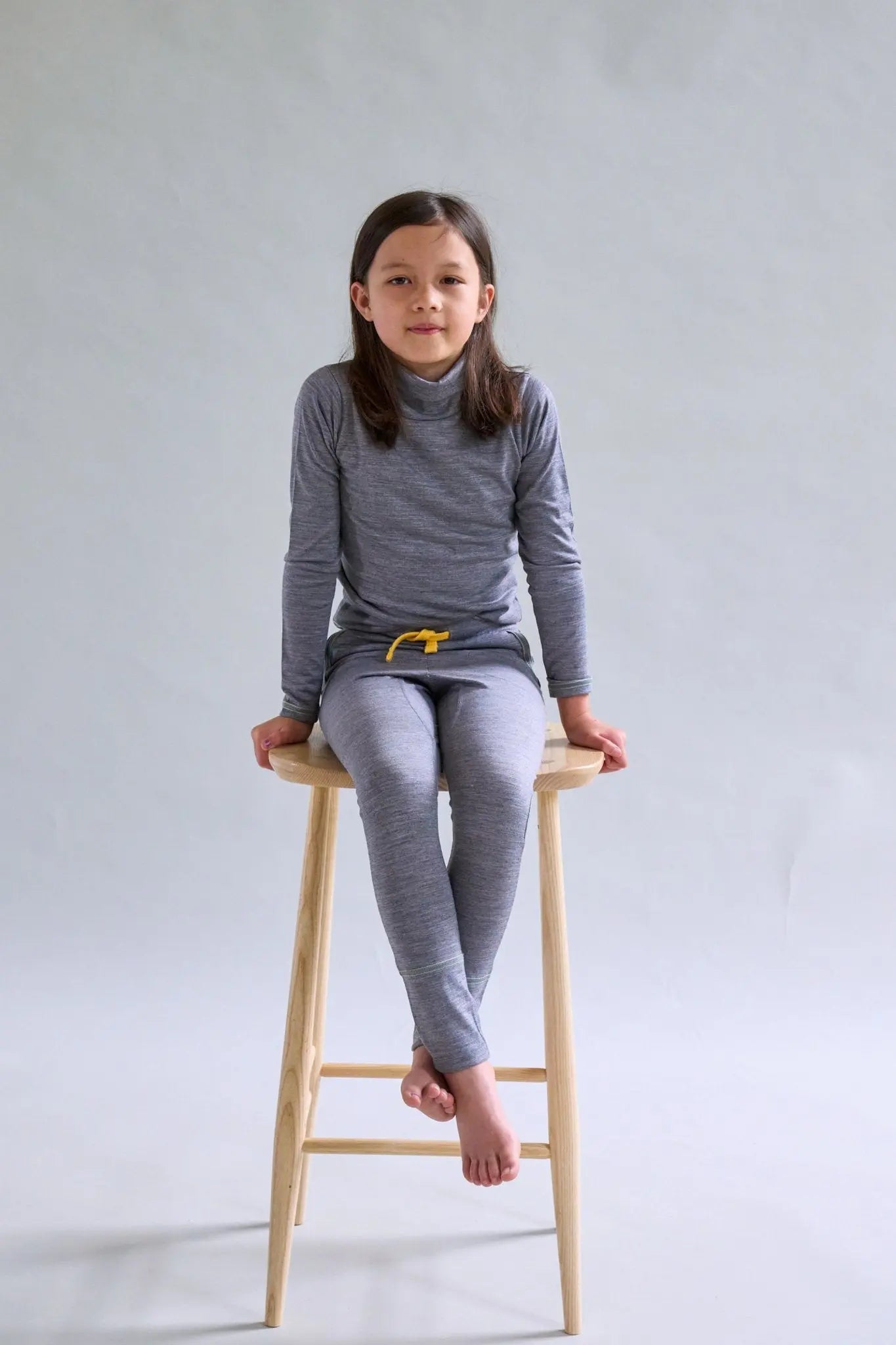The 24 Hour Trouser, Grey Marle Smalls Merino