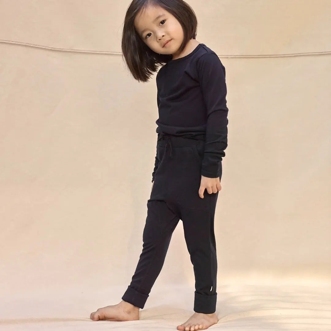 The 24 Hour Trouser, Midnight Smalls Merino
