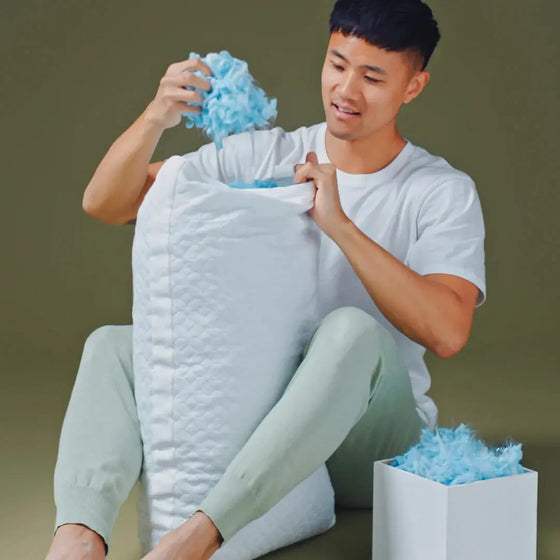 The Adjustable Bounce Back Pillow Aeyla