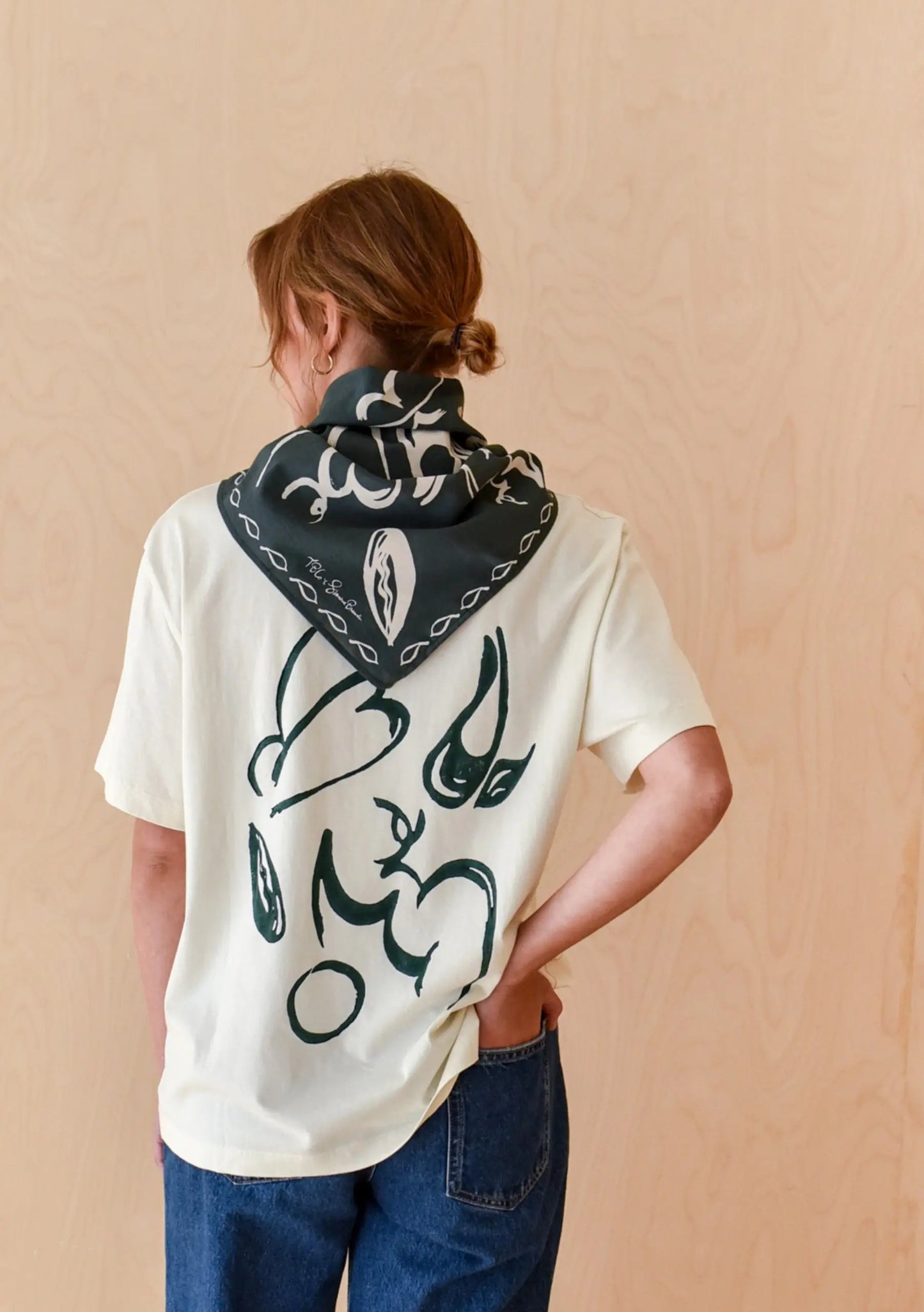 The Artist Series TBCo x Frankie Penwill Cotton T-Shirt TartanBlanketCo