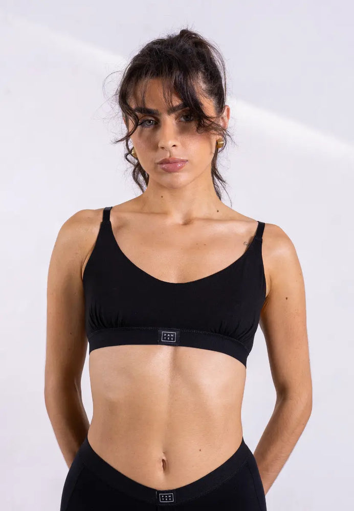 The Balconette, Black Pantee
