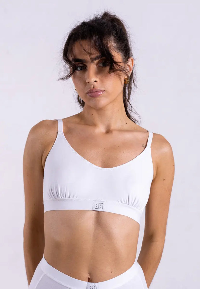 The Balconette, White Pantee