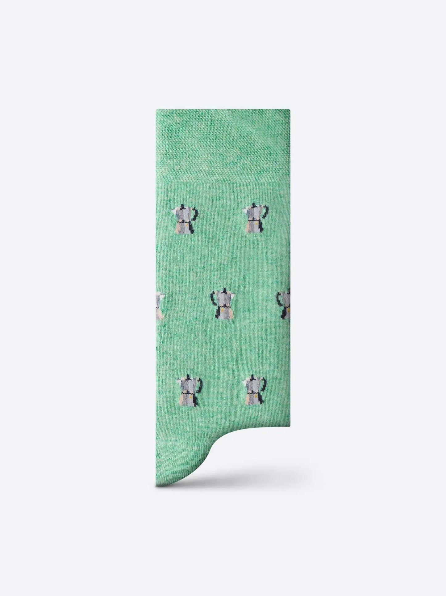 The Barista Green Socks The London Sock Exchange