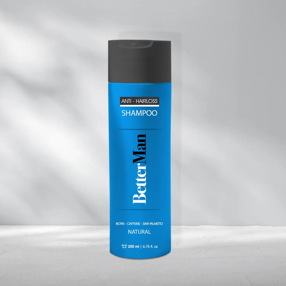 The Blue Anti - Hairloss Shampoo BetterMan Labs
