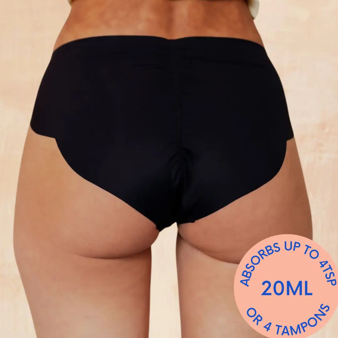 The Carla Black Heavy Period Pants NIXI Body