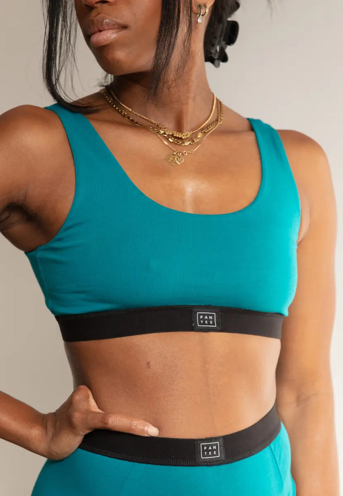 The Crop, Ocean Blue Pantee