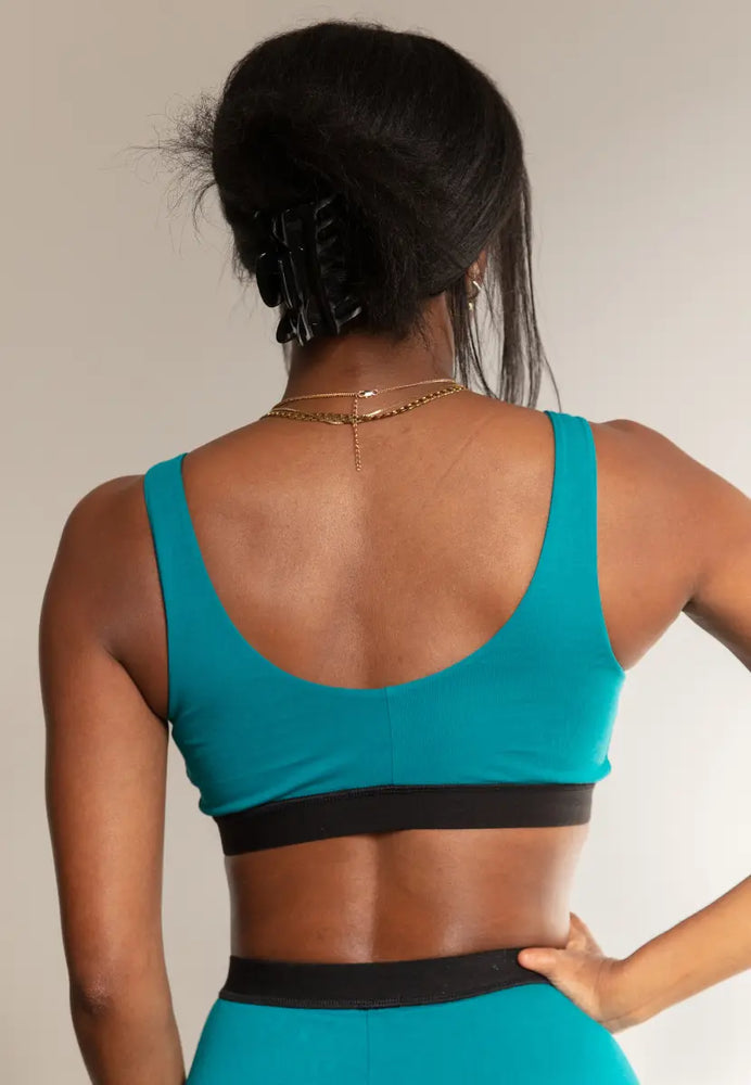 The Crop, Ocean Blue Pantee
