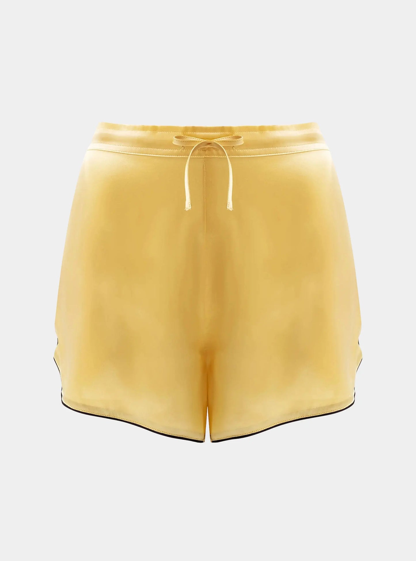 The Lady Silk Shorts Panna Cotta NOKAYA