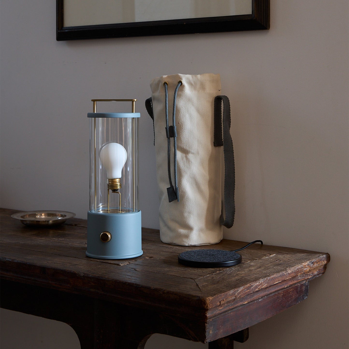 The Muse Portable Lamp in Selvedge Blue Bundle Tala
