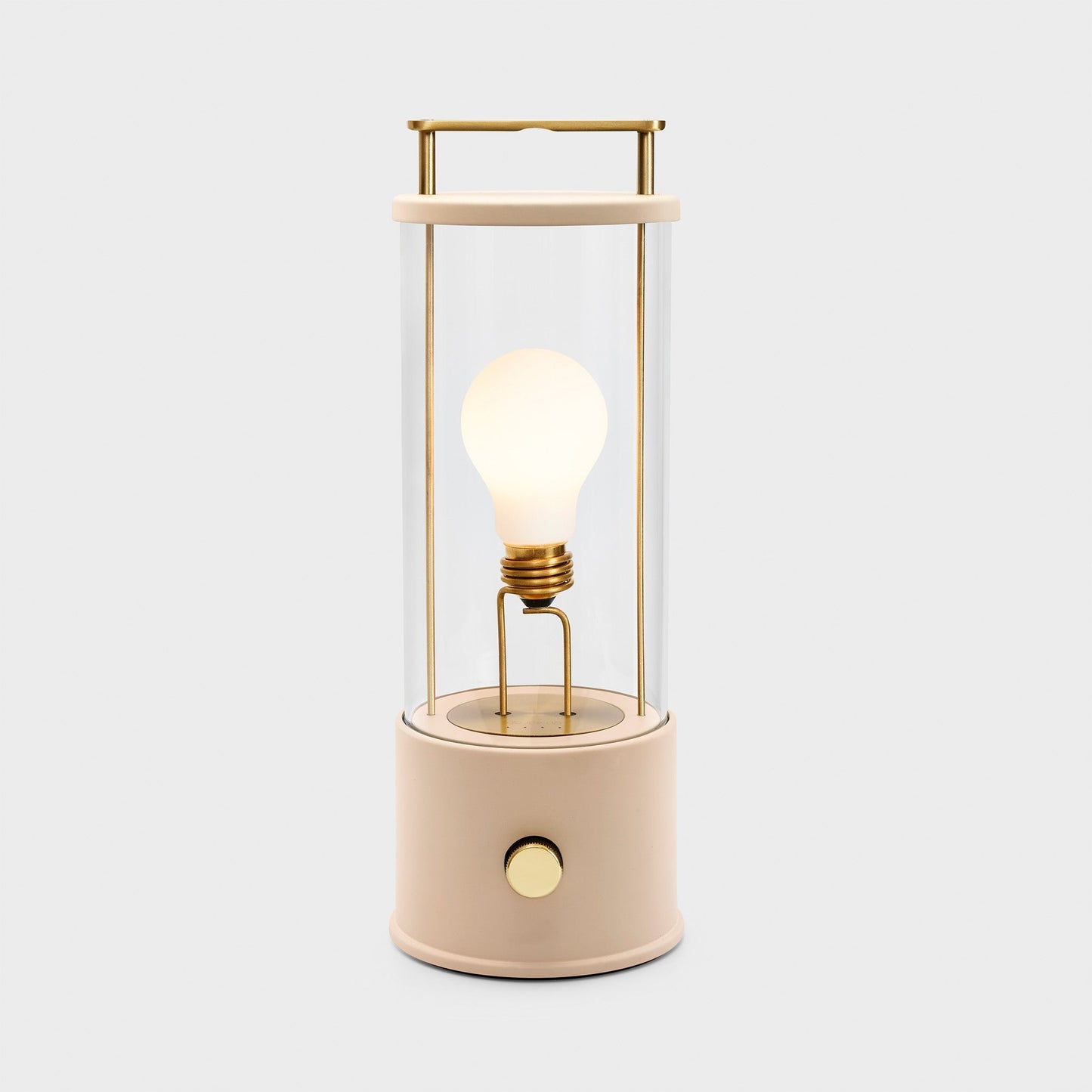 The Muse Portable Lamp in Setting Plaster Pink Tala