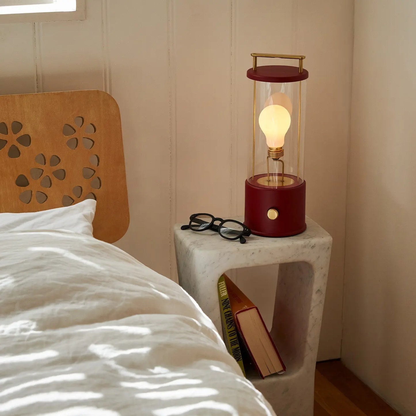 The Muse Portable Lamp in Pomona Red Bundle Tala