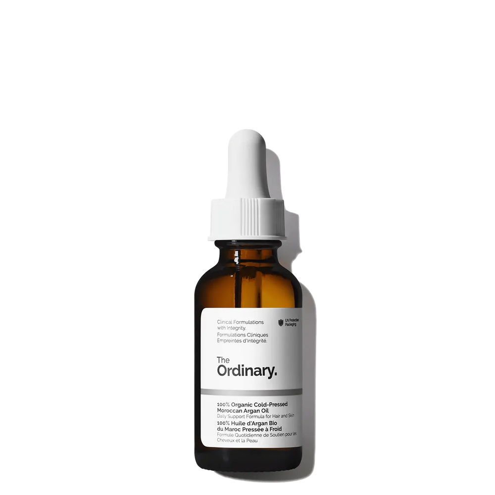 The Ordinary 100% Organic Cold-Pressed Moroccan Argan Oil 30Ml The Ordinary