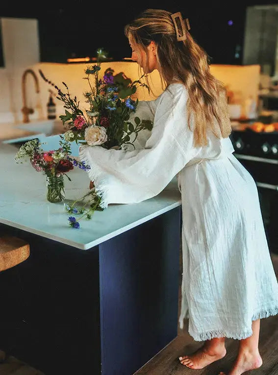 The Original Cloud Organic Cotton Robe: Long Loome Lifestyle