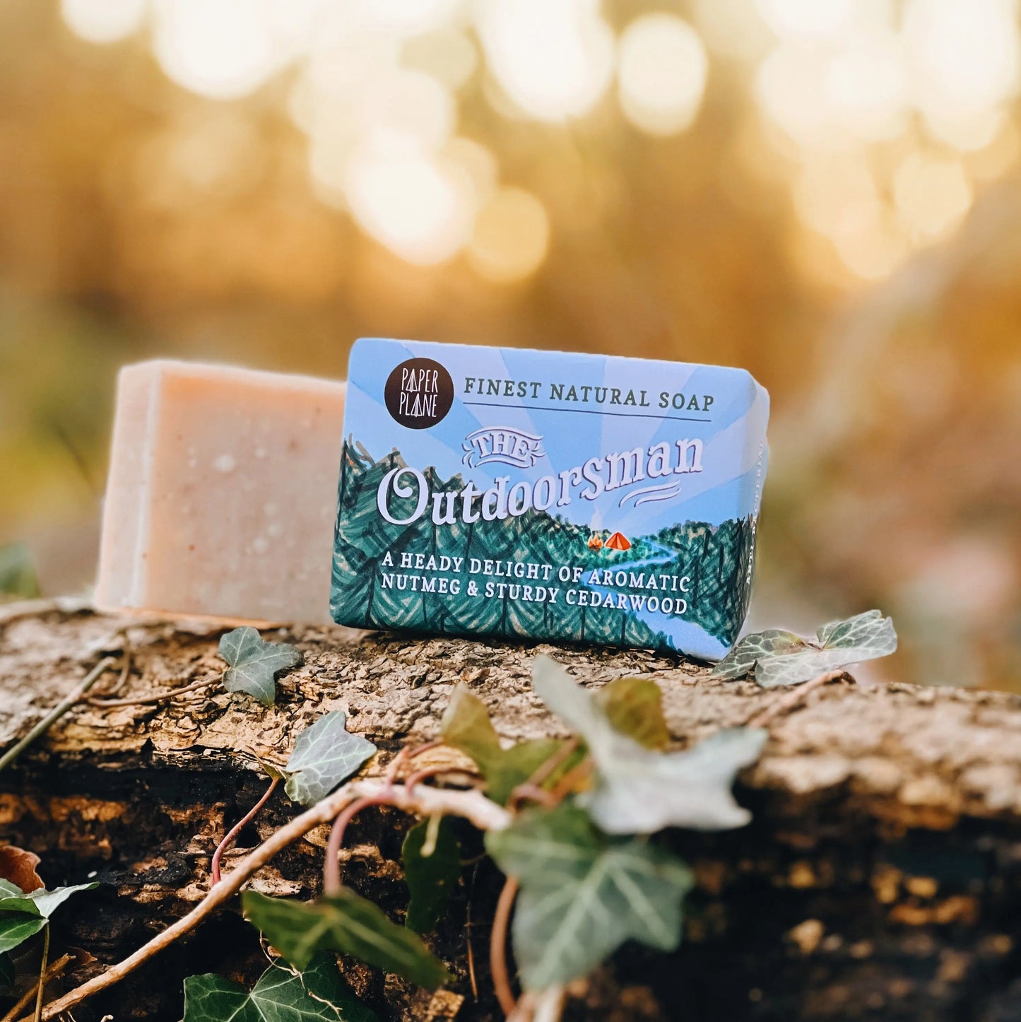 The Outdoorsman Soap 100% Natural Vegan Paper Plane