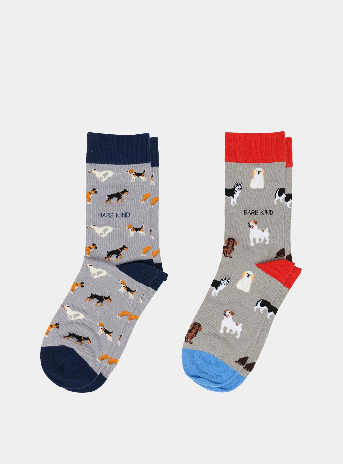 The Paw-some Duo Bamboo Sock Set Bare Kind