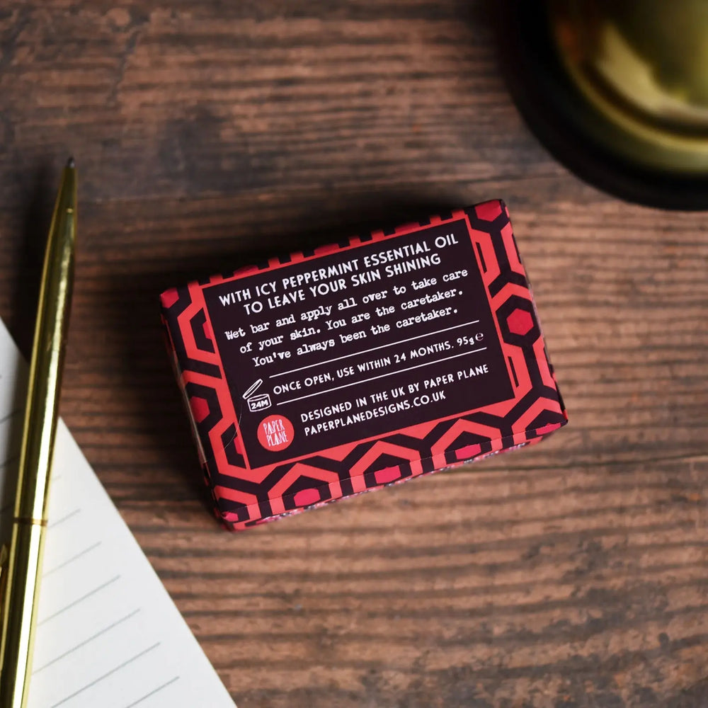 The Shining Overlook Hotel Guest Soap Paper Plane