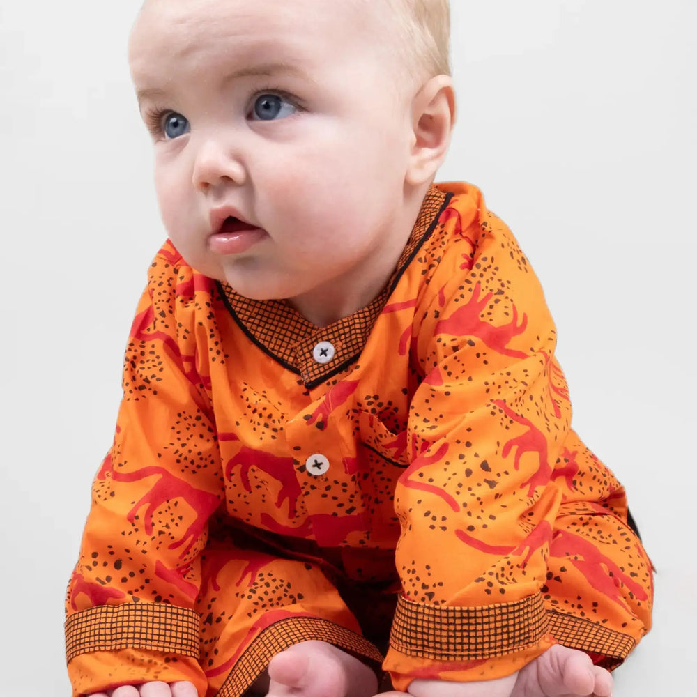 The Unspotted Leopard Baby Pyjama Trouser Set Kutti Lulu
